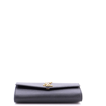Uptown Chain Wallet Leather