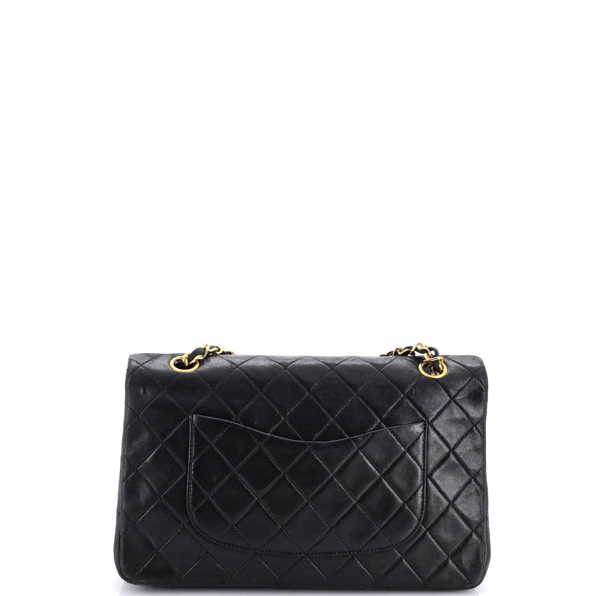 Vintage Classic Double Flap Bag Quilted Lambskin Medium