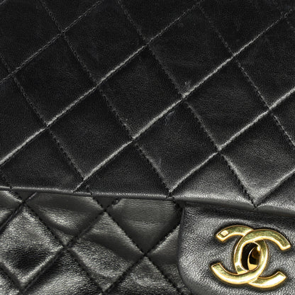 Vintage Classic Double Flap Bag Quilted Lambskin Medium