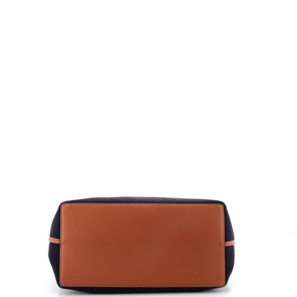 Love Anagram Tote Wool and Leather Small