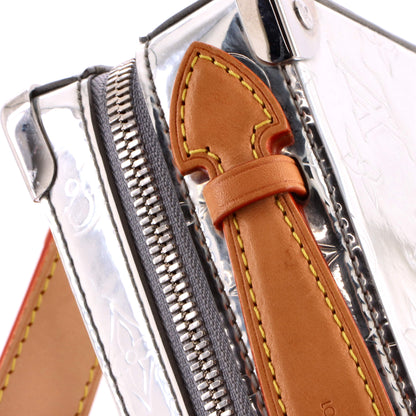 Handle Soft Trunk Bag Monogram Mirror Coated Canvas