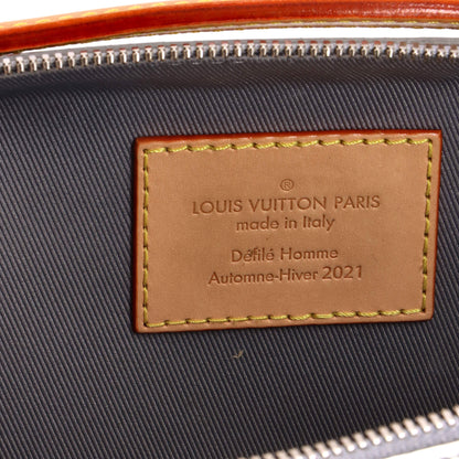 Handle Soft Trunk Bag Monogram Mirror Coated Canvas