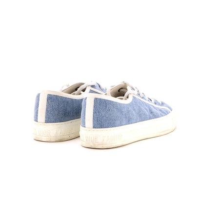 Women's Walk'N'Dior Sneakers Cannage Quilt Denim