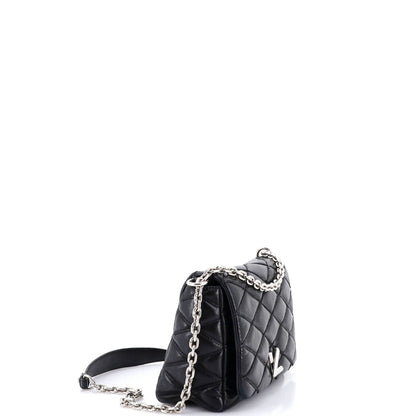 GO-14 Handbag Malletage Leather MM