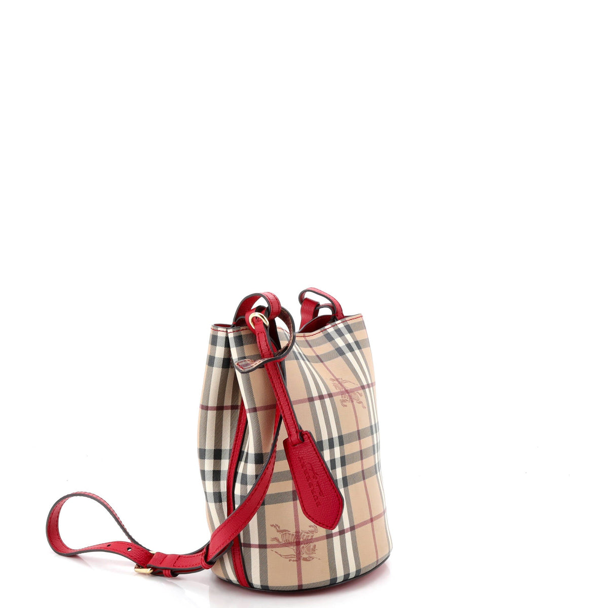 Lorne Bucket Bag Haymarket Coated Canvas Small