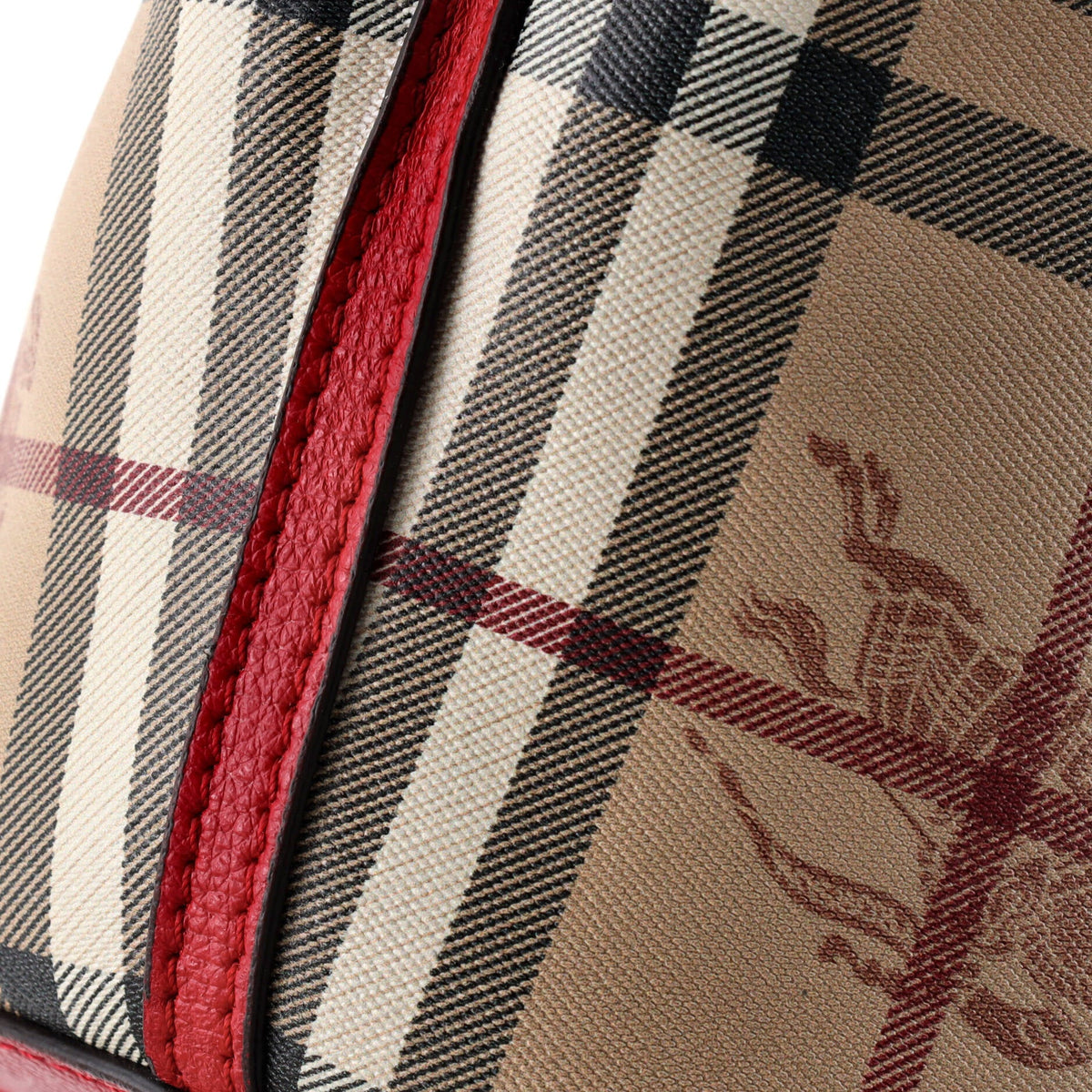 Lorne Bucket Bag Haymarket Coated Canvas Small