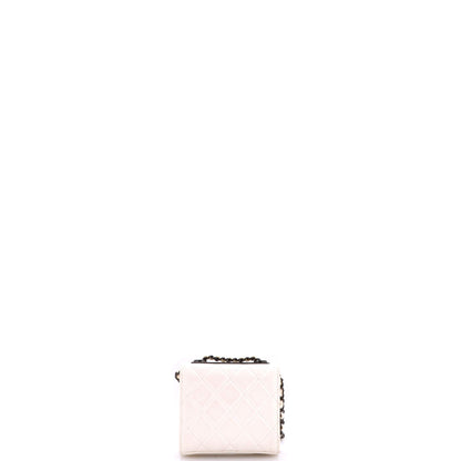 Trendy CC Clutch with Chain Quilted Lambskin Small