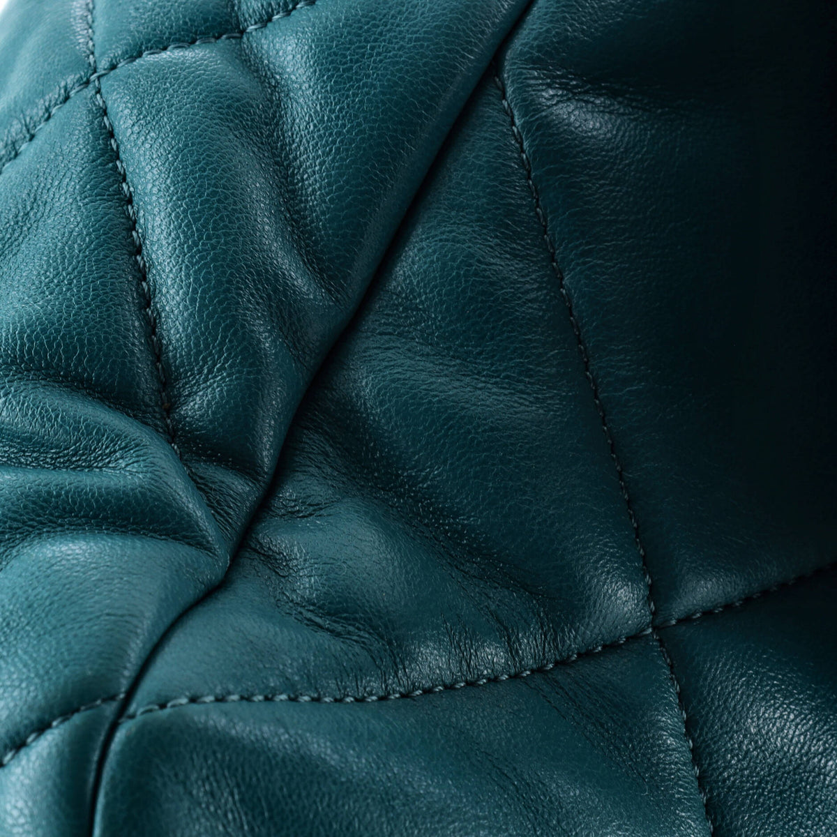 19 Flap Bag Quilted Leather Large