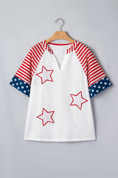 Threaded Pear Katalina inspired Short Sleeve Top
