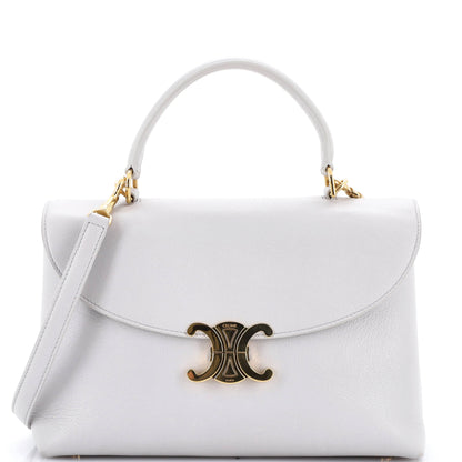 Nino Top Handle Bag Leather Medium