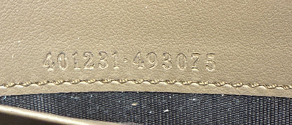 Dionysus Chain Wallet GG Coated Canvas Small