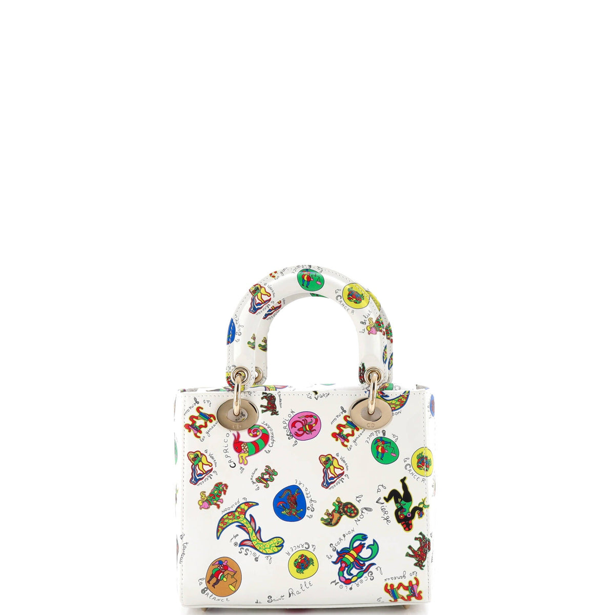 My ABCDior Lady Dior Bag Printed Leather Small