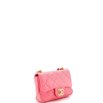 Funky Town Flap Bag Quilted Lambskin Mini