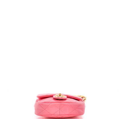 Funky Town Flap Bag Quilted Lambskin Mini