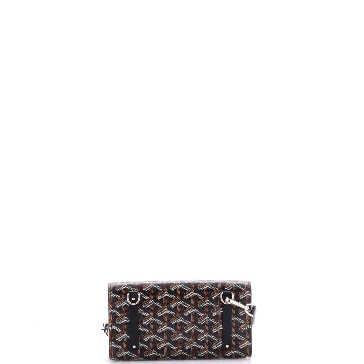Monte Carlo Clutch with Strap Coated Canvas PM