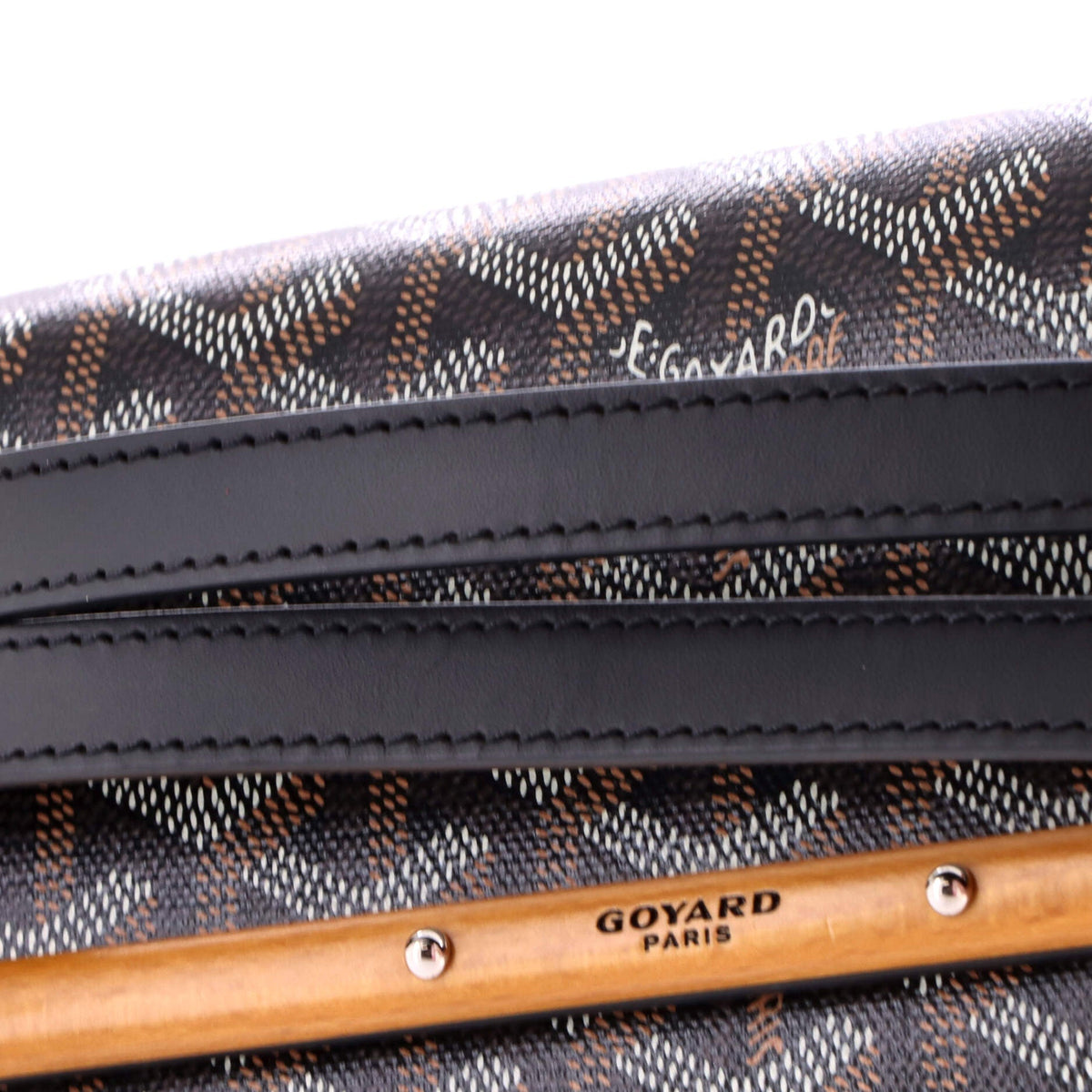 Monte Carlo Clutch with Strap Coated Canvas PM