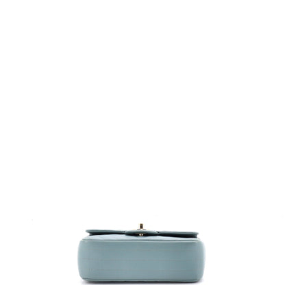Classic Single Flap Bag Chevron Lambskin Mini