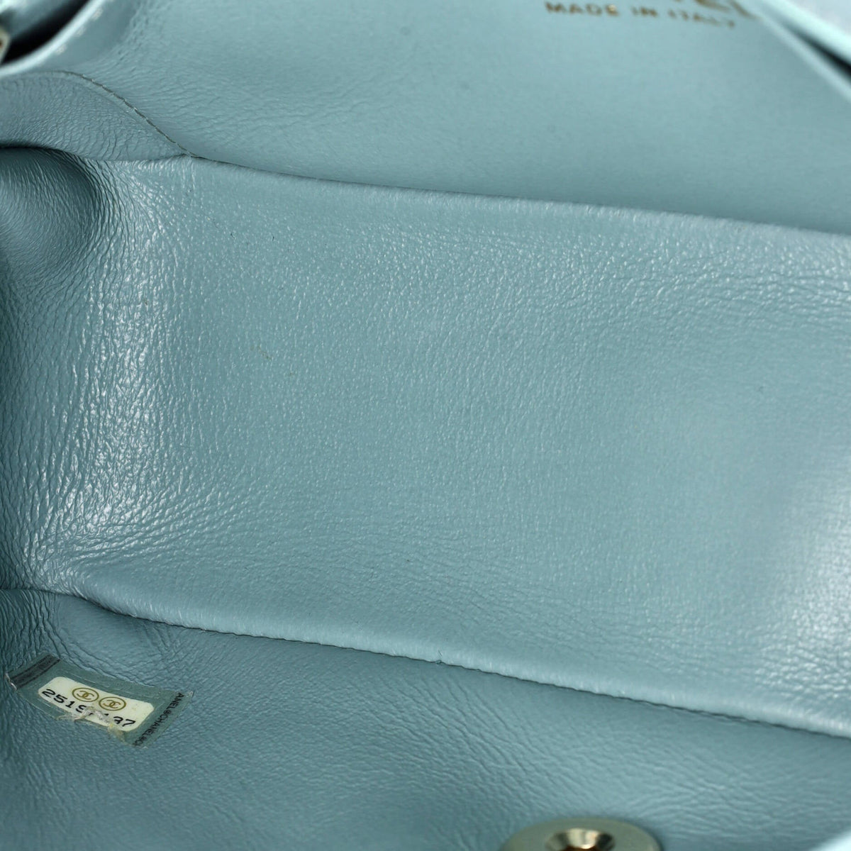 Classic Single Flap Bag Chevron Lambskin Mini