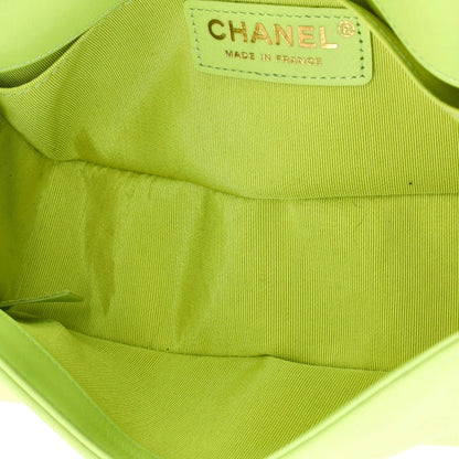 Boy Flap Bag Chevron Lambskin Small