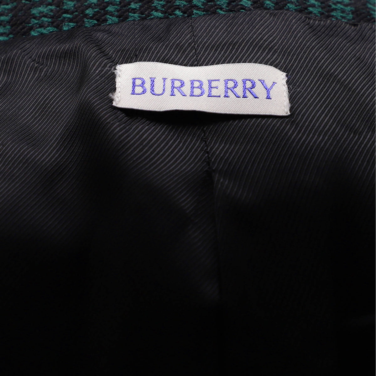 Men's Double Breasted Long Coat Printed Cotton Blend