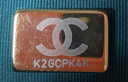 CC Mixed Chain Link Zip Hobo Quilted Lambskin