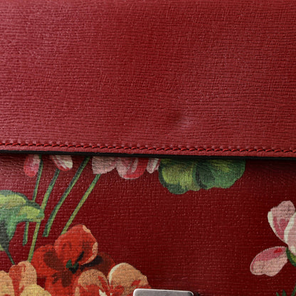 Dionysus Bag Blooms Print Leather Small