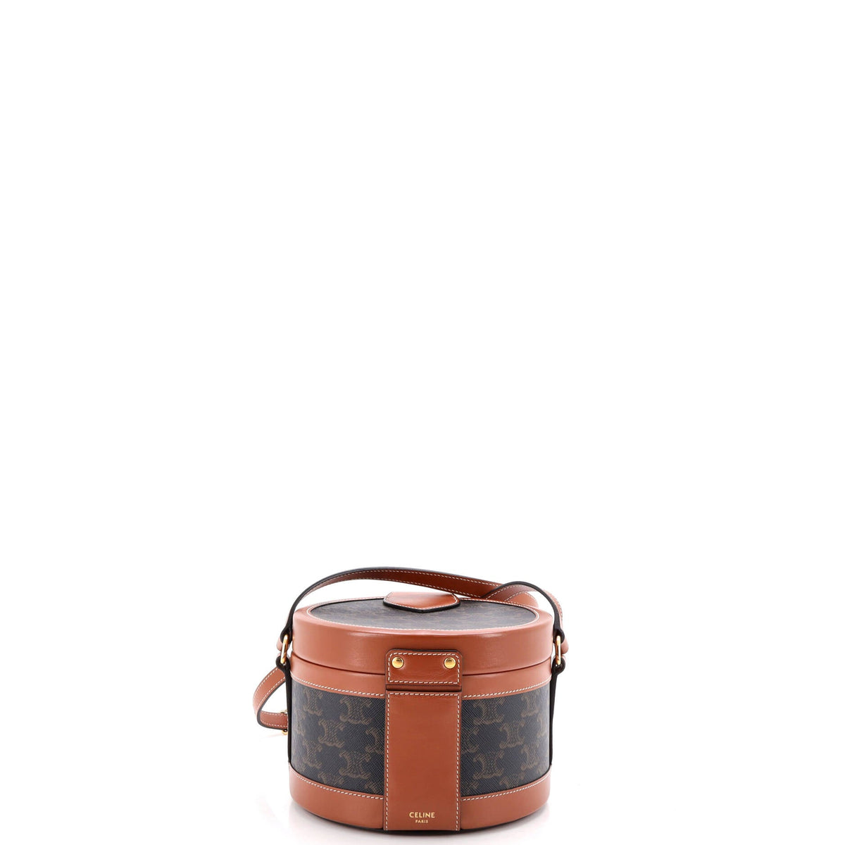 Tambour Bag Triomphe Coated Canvas Medium