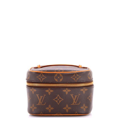 Nice Vanity Case Monogram Canvas Nano