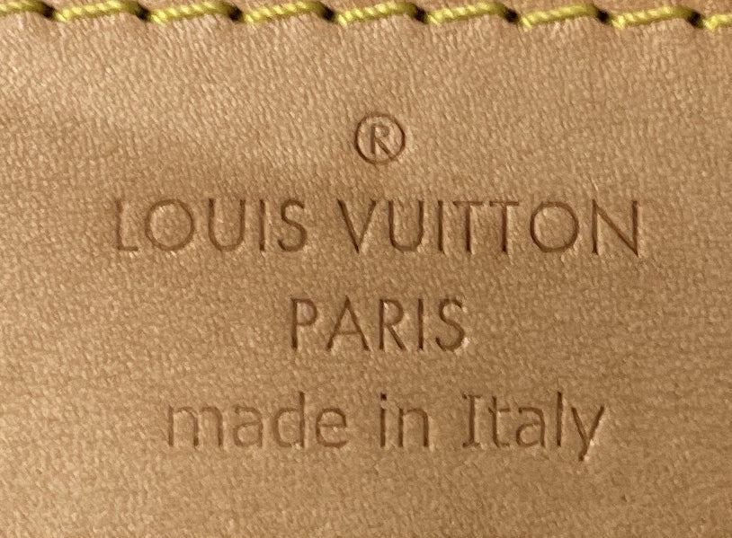 Nice Vanity Case Monogram Canvas Nano