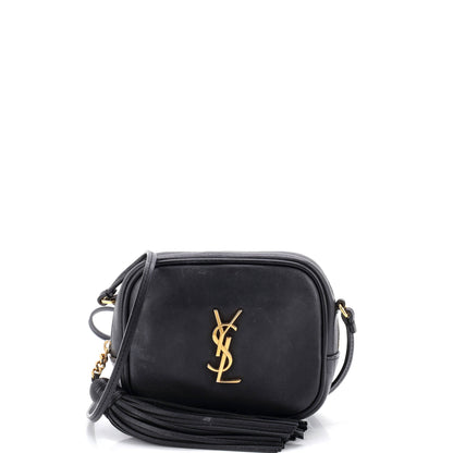 Classic Monogram Blogger Crossbody Bag Leather Small