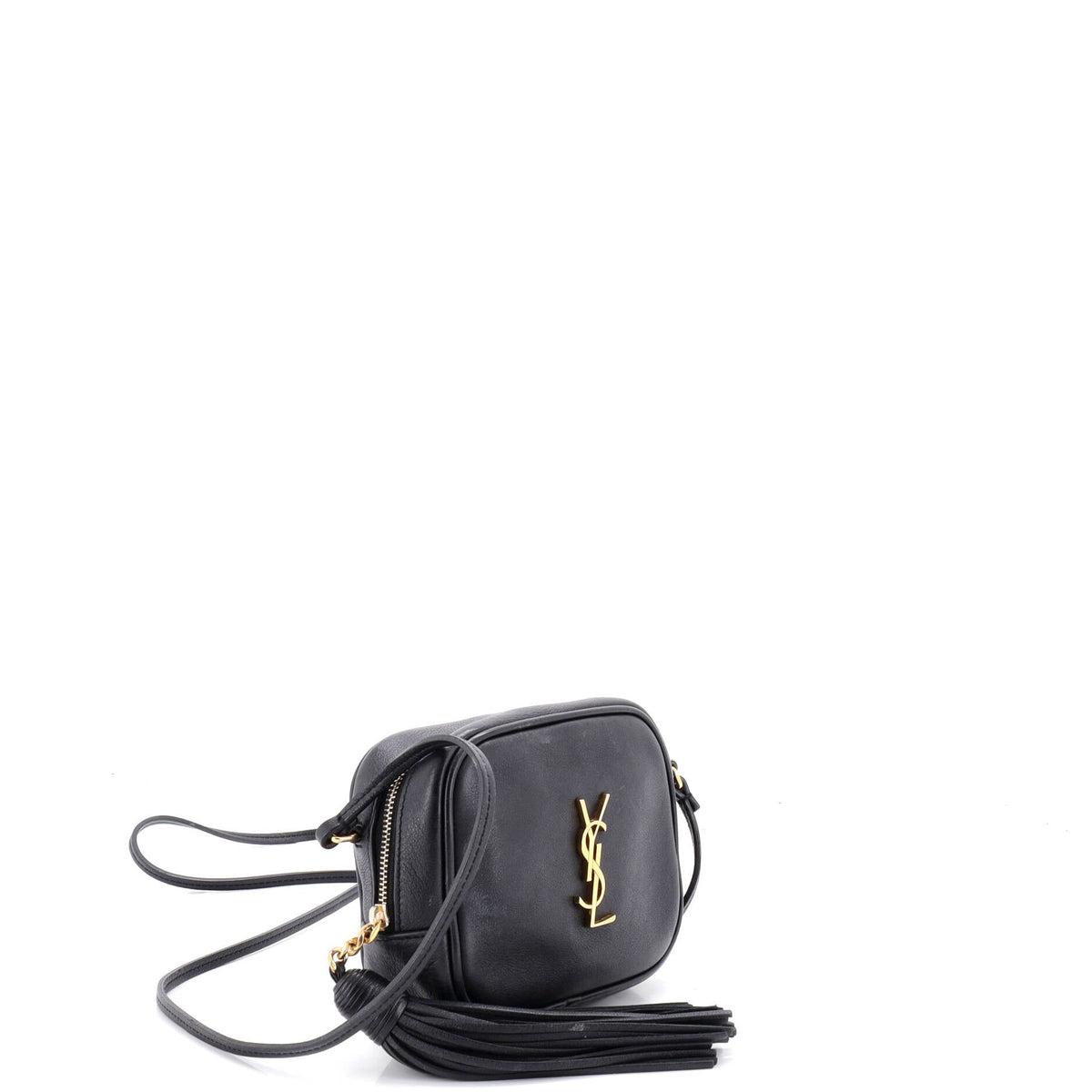 Classic Monogram Blogger Crossbody Bag Leather Small