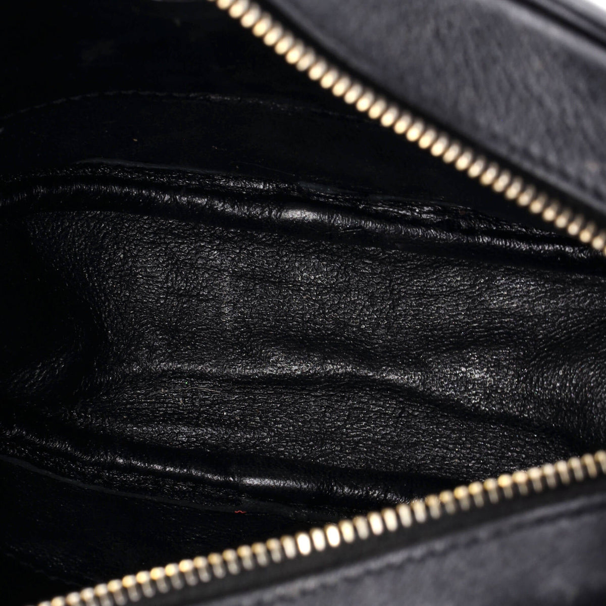Classic Monogram Blogger Crossbody Bag Leather Small