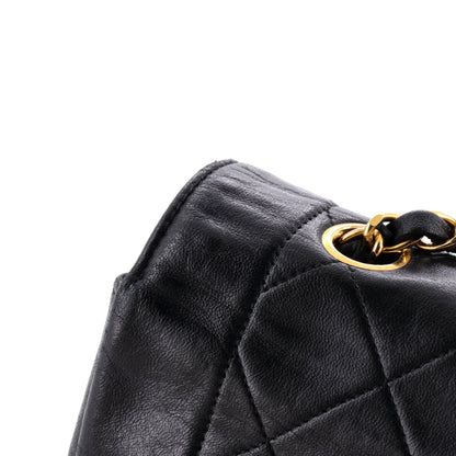Vintage Diana Flap Bag Quilted Lambskin Medium