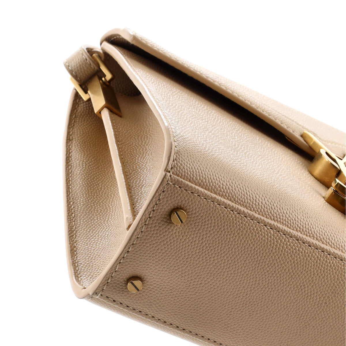 Cassandra Top Handle Bag Leather Mini