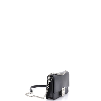 4G Chain Crossbody Bag Leather Small