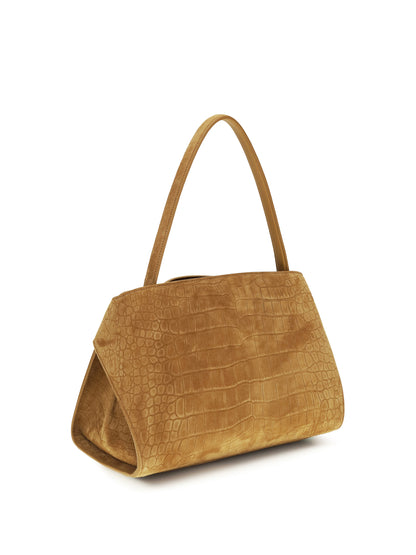 Shoulder Bag Hug Natural Suede