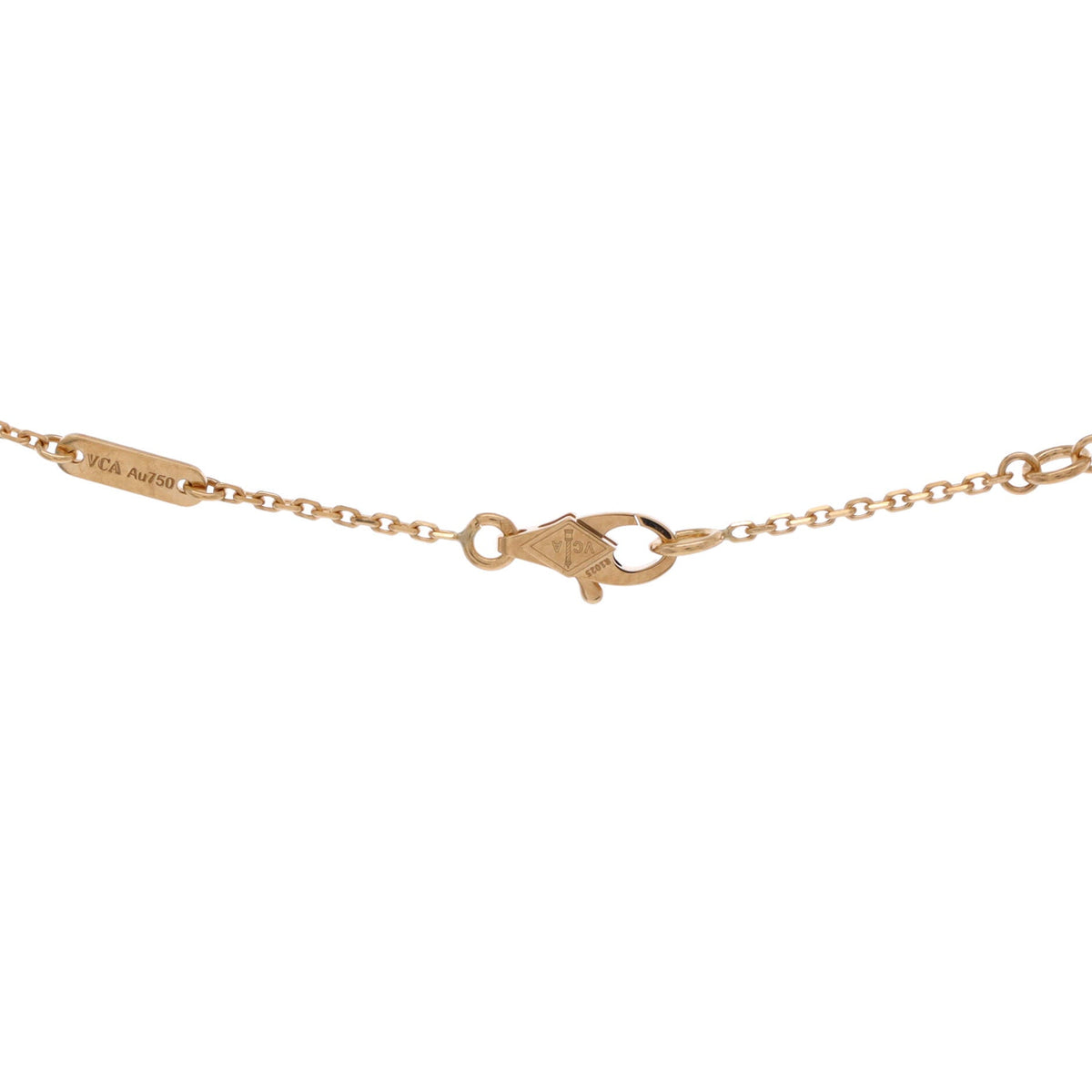 Frivole Pendant Necklace 18K Yellow Gold and Diamond Mini