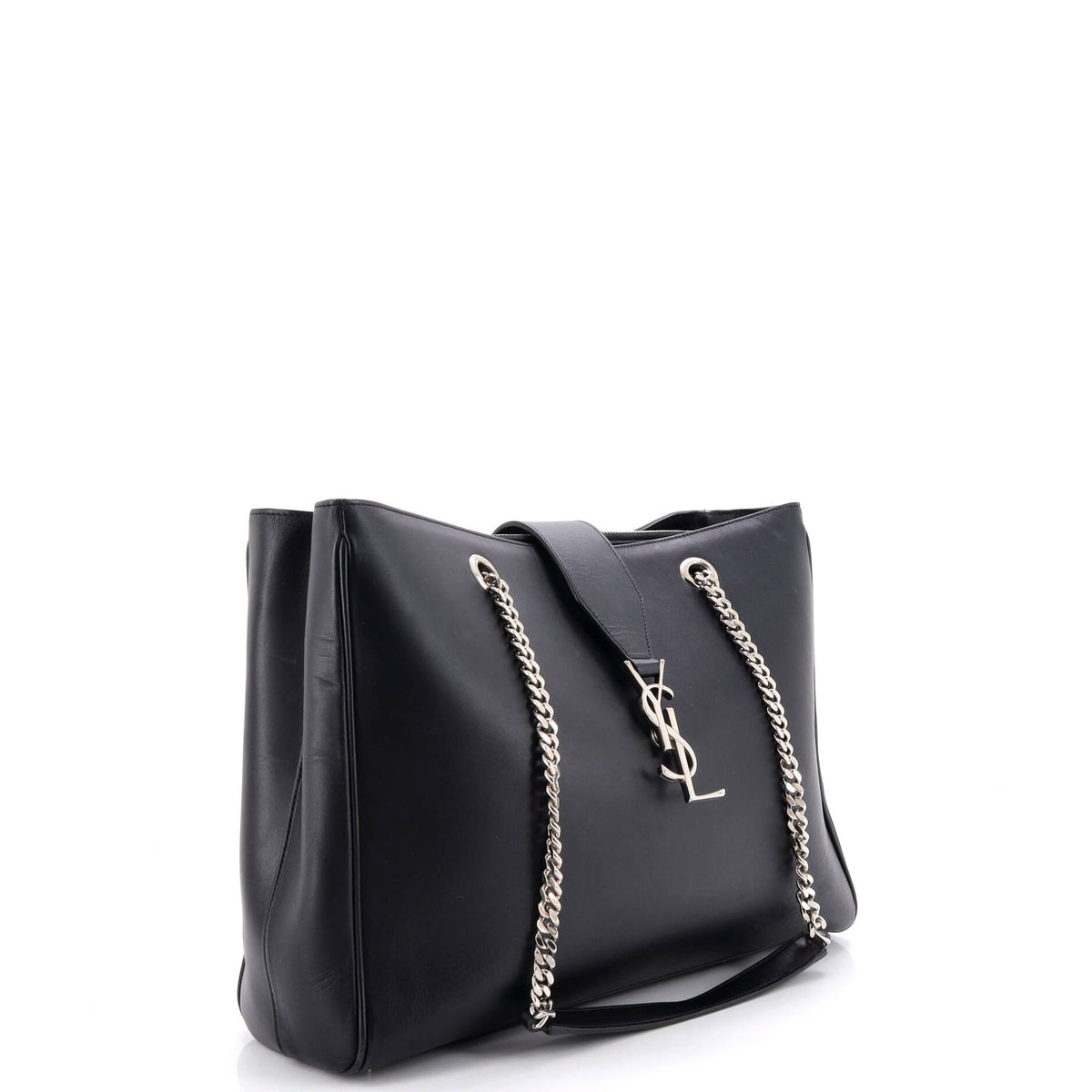 Classic Monogram Shopper Leather Large