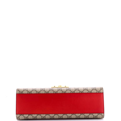 Padlock Shoulder Bag GG Coated Canvas and Leather Medium