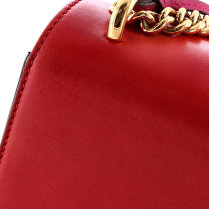 Padlock Shoulder Bag GG Coated Canvas and Leather Medium