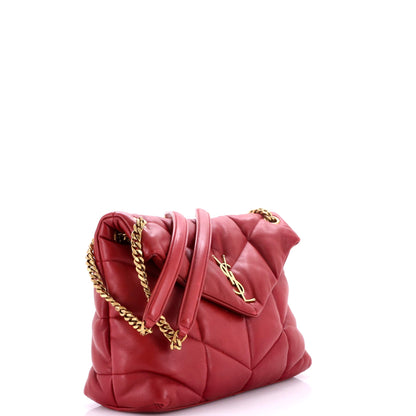 Loulou Puffer Shoulder Bag Quilted Leather Medium