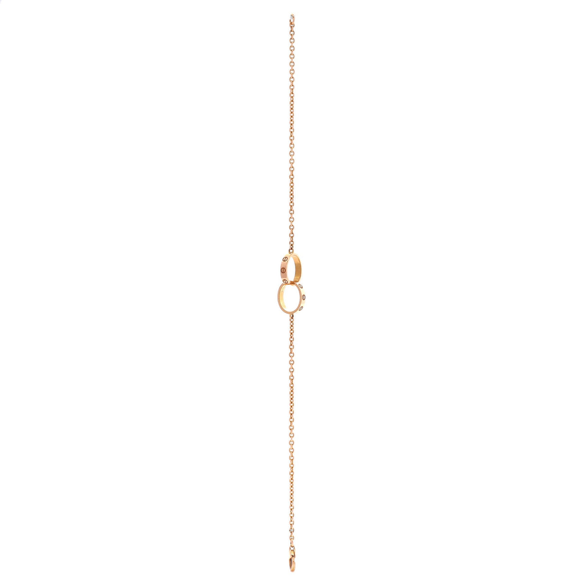 Love Interlocking Bracelet 18K Rose Gold