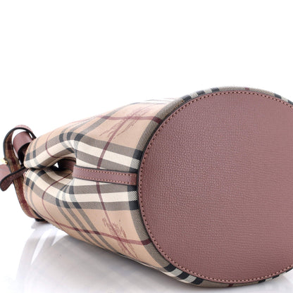 Lorne Bucket Bag Haymarket Coated Canvas Small