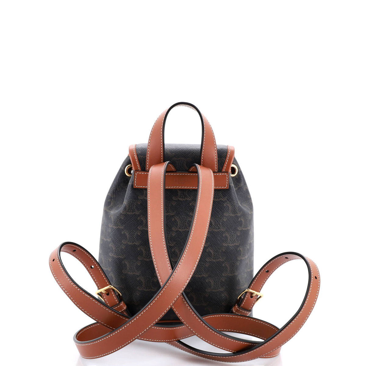 Folco Backpack Triomphe Coated Canvas Mini
