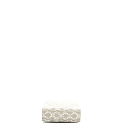 Vertical Cabas Tote Triomphe Coated Canvas Mini