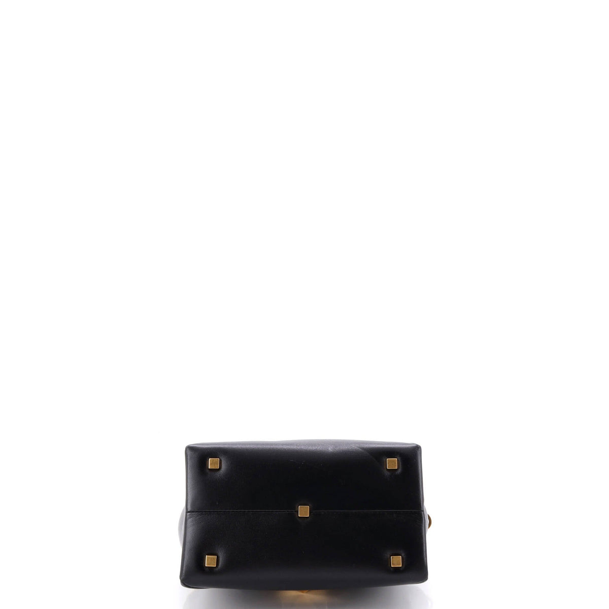 One Stud Top Handle Bag Leather Small