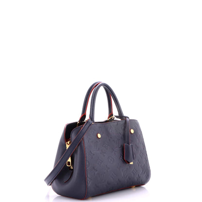 Montaigne Handbag Monogram Empreinte Leather BB