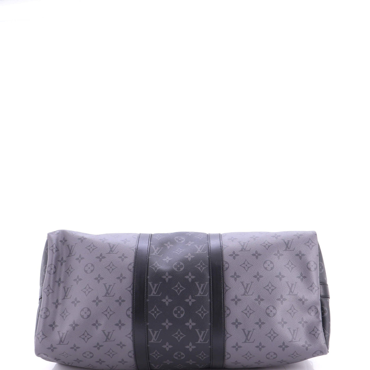 Keepall Bandouliere Bag Reverse Monogram Eclipse Canvas 50