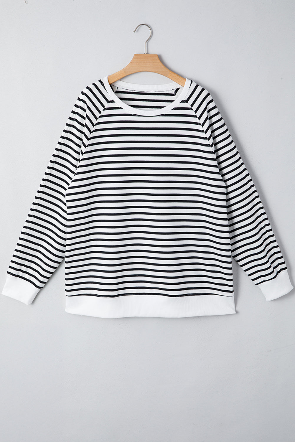 Threaded Pear Amelia Side Slits Loose Sweatshirt