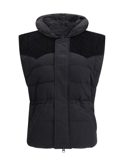 Padded Gilet Olfa Faded Black
